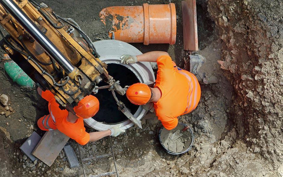 canalisation assainissement La Courneuve